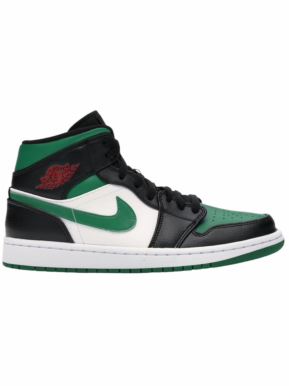Nike Air Jordan 1 Mid "Green Toe"